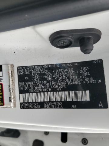 Photo 14 from auction – 2011 TOYOTA SIENNA LE with VIN 5TDKK3DC9BS011734