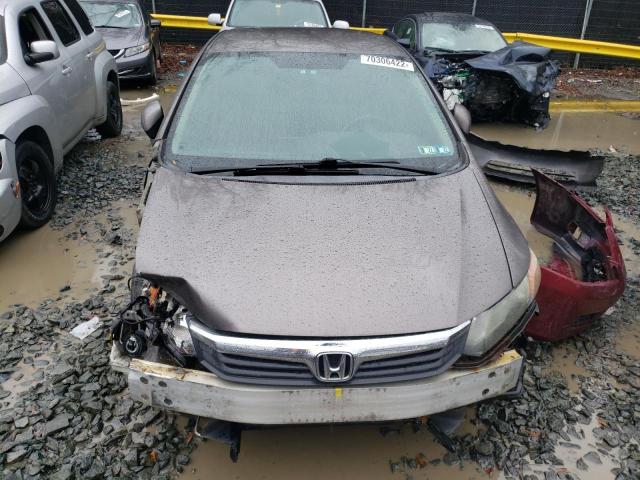 Photo 5 from auction – 2012 HONDA CIVIC LX with VIN 19XFB2F52CE374821