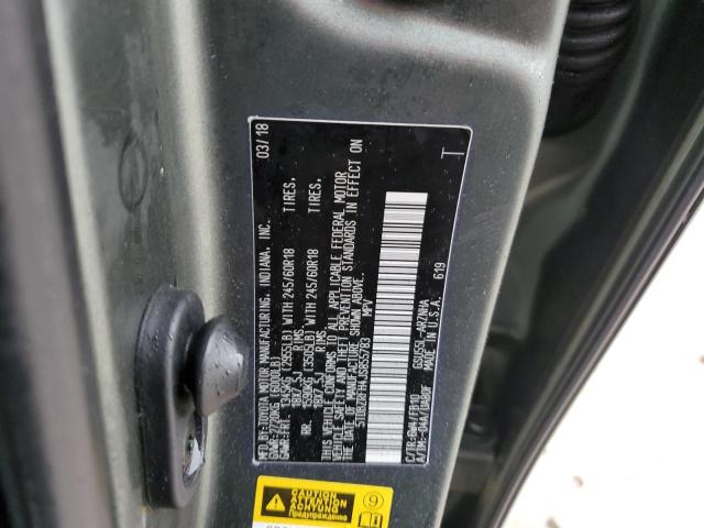 Photo 14 from auction – 2018 TOYOTA HIGHLANDER with VIN 5TDBZRFH4JS855783