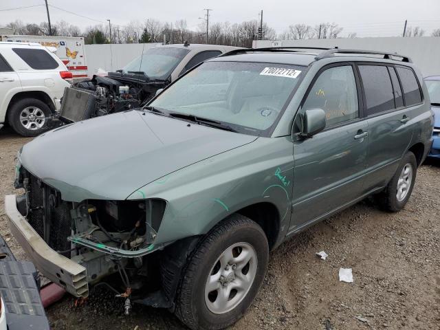 TOYOTA HIGHLANDER 2006 with VIN JTEGD21A560135047 - Photo from auction