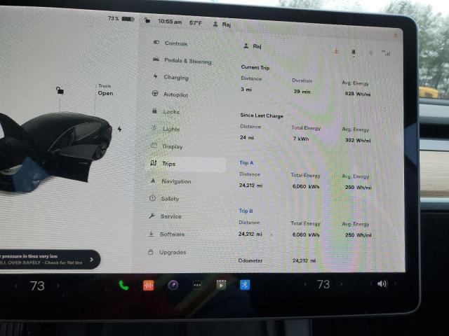 Photo 9 from auction – 2021 TESLA MODEL 3 with VIN 5YJ3E1EA4MF989093
