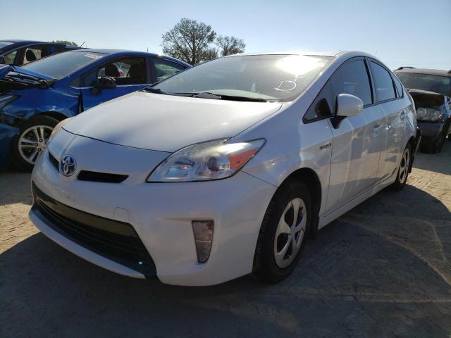 TOYOTA PRIUS 2013 with VIN JTDKN3DU8D0348160 - Photo from auction