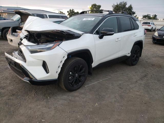 TOYOTA RAV4 XSE 2022 with VIN 4T3E6RFV7NU082713 - Photo from auction