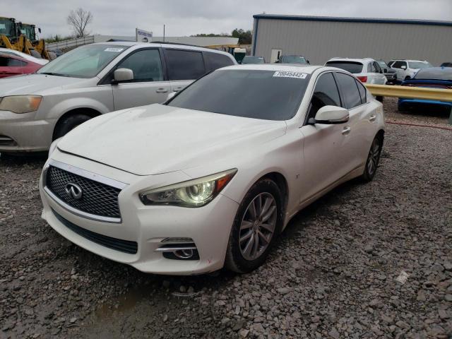 INFINITI Q50 BASE 2014 with VIN JN1BV7AP4EM691227 - Photo from auction