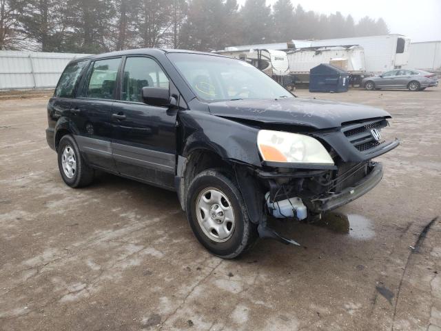 Photo 4 from auction – 2005 HONDA PILOT LX with VIN 2HKYF18165H570034