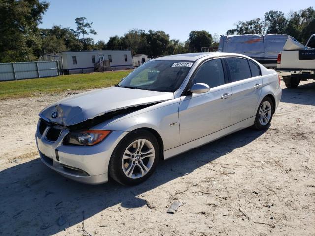 BMW 328 I 2008 with VIN WBAVA375X8NL47126 - Photo from auction