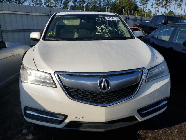 Photo 5 from auction – 2016 ACURA MDX TECHNO with VIN 5FRYD4H47GB021458