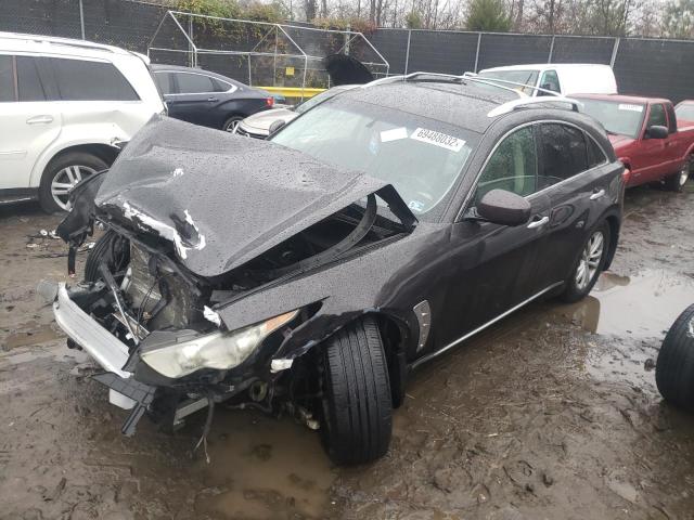 INFINITI FX35 2012 with VIN JN8AS1MW0CM154356 - Photo from auction