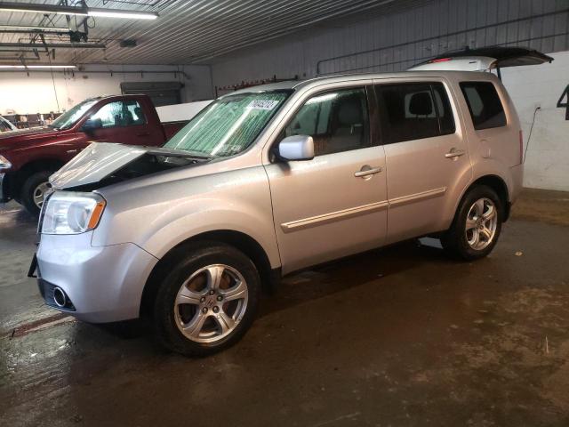 HONDA PILOT EXL 2014 with VIN 5FNYF4H59EB008888 - Photo from auction