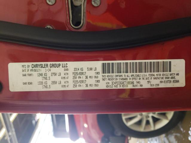 Photo 14 from auction – 2014 DODGE JOURNEY SX with VIN 3C4PDCBG0ET189306