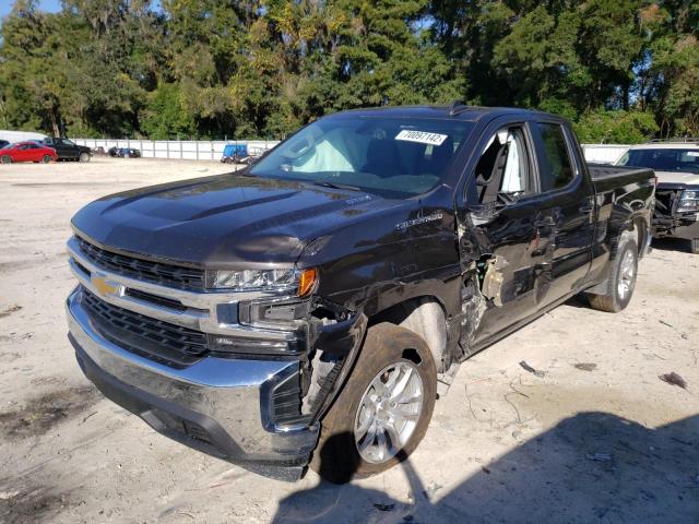 CHEVROLET SILVERADO 2021 with VIN 1GCRWCET2MZ140692 - Photo from auction