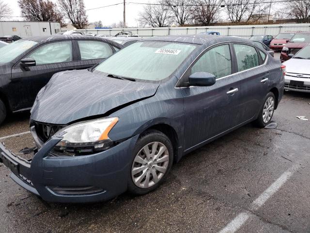 Photo 1 from auction – 2014 NISSAN SENTRA S with VIN 3N1AB7AP0EL643772