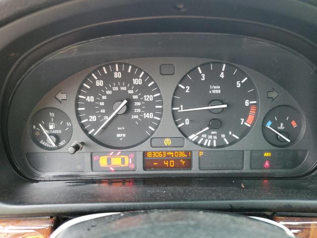 Photo 9 from auction – 2000 BMW 528 I AUTO with VIN WBADM6340YGU22289