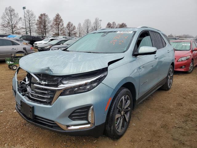 CHEVROLET EQUINOX PR 2022 with VIN 2GNAXXEV3N6144449 - Photo from auction