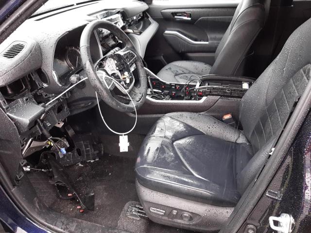 Photo 7 from auction – 2022 TOYOTA HIGHLANDER with VIN 5TDGZRBH0NS237779