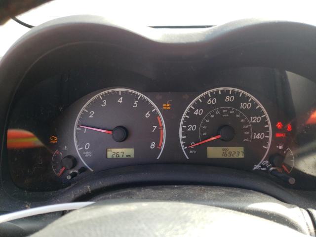 Photo 9 from auction – 2009 TOYOTA COROLLA BA with VIN 1NXBU40E29Z037200