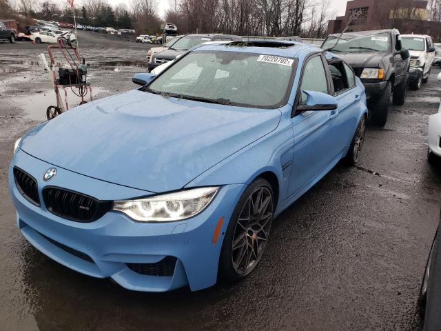 BMW M3 2017 with VIN WBS8M9C38H5G85778 - Photo from auction
