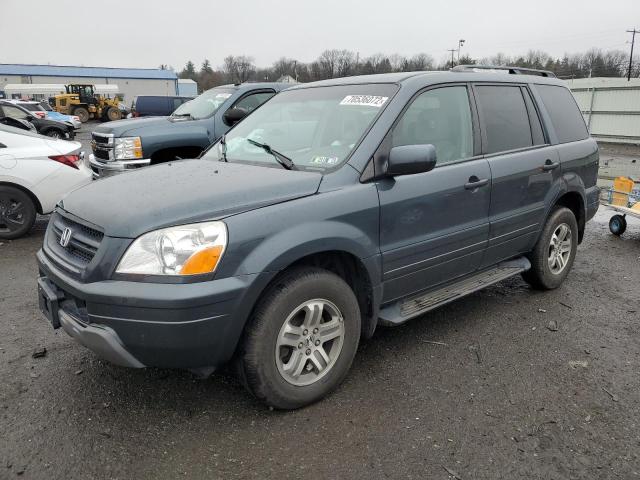 HONDA PILOT EXL 2004 with VIN 2HKYF18544H549524 - Photo from auction