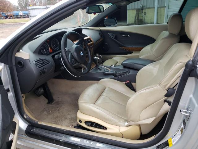 Photo 7 from auction – 2005 BMW 645 CI AUT with VIN WBAEK73405B327451