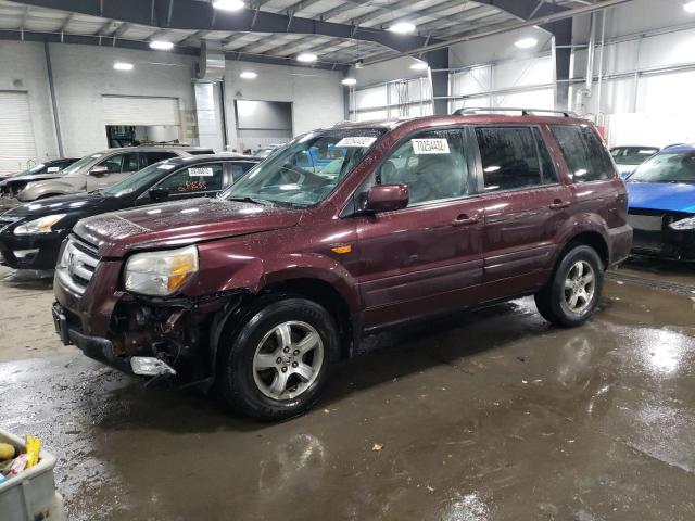 HONDA PILOT SE 2008 with VIN 5FNYF183X8B048950 - Photo from auction