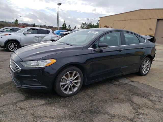 FORD FUSION SE 2017 with VIN 3FA6P0HD2HR383146 - Photo from auction