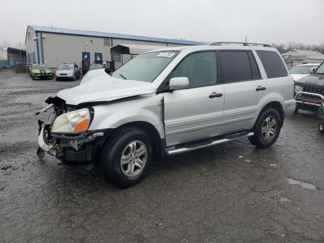 HONDA PILOT EXL 2005 with VIN 5FNYF185X5B050713 - Photo from auction
