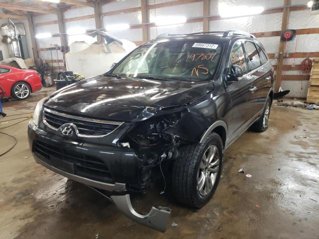 HYUNDAI VERACRUZ G 2012 with VIN KM8NU4CC2CU197804 - Photo from auction
