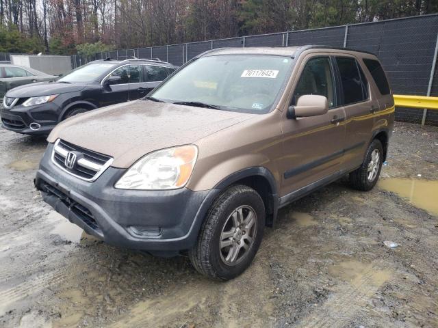 HONDA CR-V EX 2002 with VIN JHLRD78832C040138 - Photo from auction