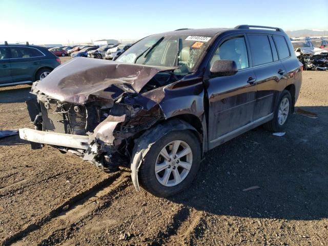 TOYOTA HIGHLANDER 2012 with VIN 5TDBK3EH0CS116688 - Photo from auction