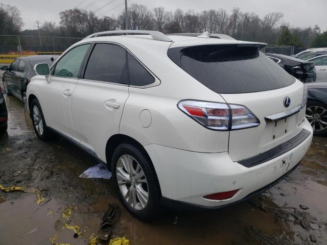 Photo 2 from auction – 2012 LEXUS RX 450 with VIN JTJBC1BA9C2049277