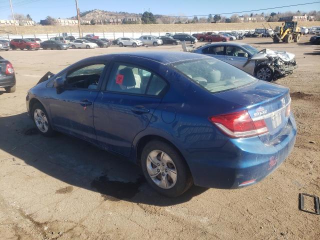 Photo 2 from auction – 2014 HONDA CIVIC LX with VIN 19XFB2F51EE054604