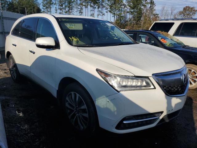 Photo 4 from auction – 2016 ACURA MDX TECHNO with VIN 5FRYD4H47GB021458