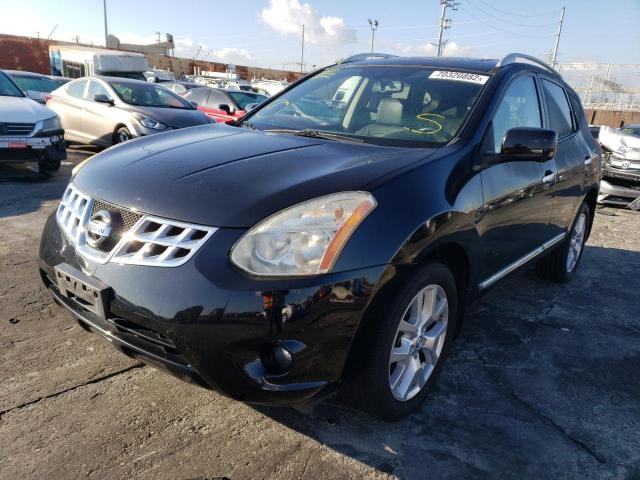 NISSAN ROGUE S 2012 with VIN JN8AS5MT5CW299460 - Photo from auction