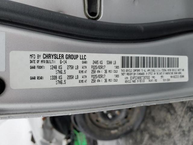 Photo 14 from auction – 2014 DODGE JOURNEY SE with VIN 3C4PDCAB9ET287692