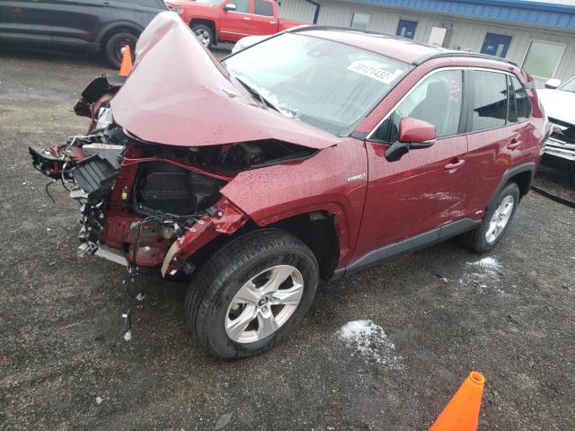 Photo 1 from auction – 2021 TOYOTA RAV4 LE with VIN 4T3M6RFVXMU015677