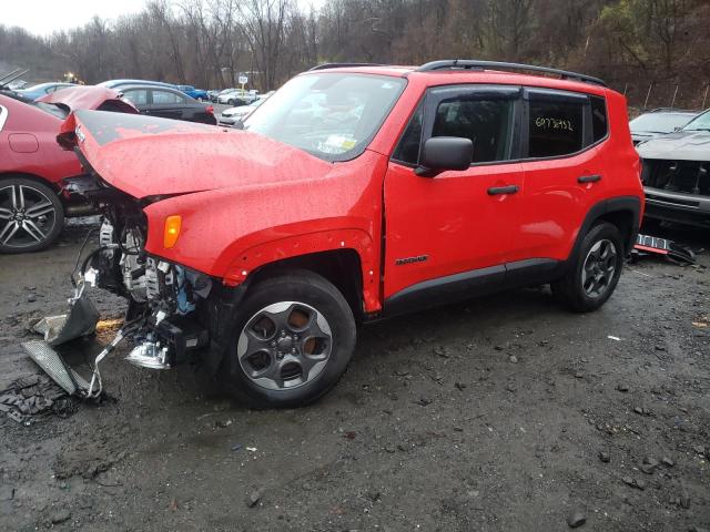 JEEP RENEGADE S 2017 with VIN ZACCJBAB4HPG30003 - Photo from auction