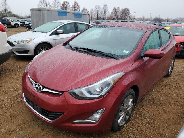 HYUNDAI ELANTRA SE 2016 with VIN 5NPDH4AE0GH796922 - Photo from auction