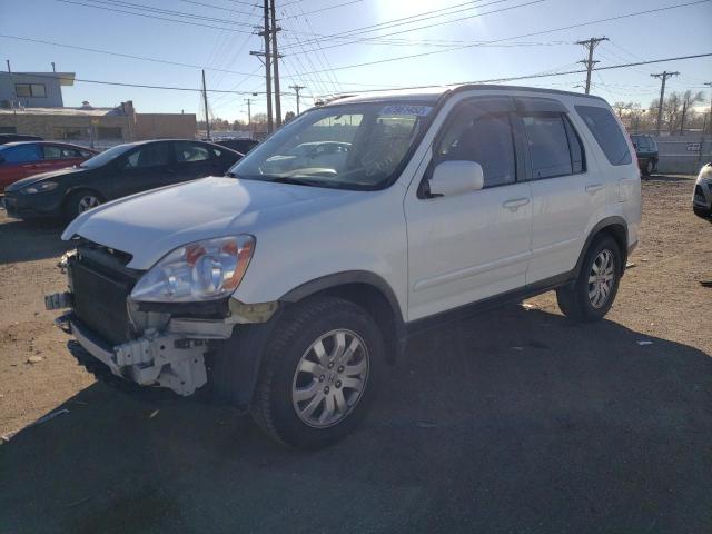 HONDA CR-V SE 2005 with VIN JHLRD78945C016847 - Photo from auction