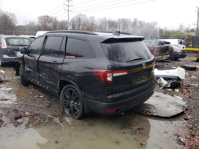Photo 2 from auction – 2020 HONDA PILOT BLAC with VIN 5FNYF6H79LB064064