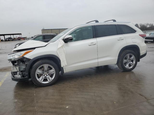 TOYOTA HIGHLANDER 2015 with VIN 5TDYKRFH2FS055313 - Photo from auction