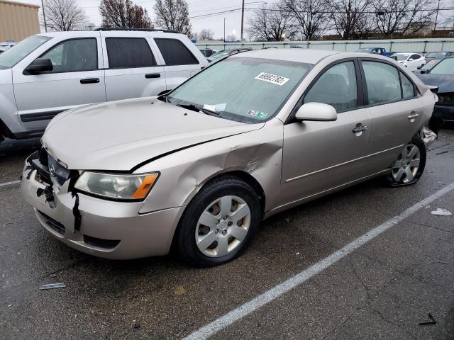 HYUNDAI SONATA GLS 2007 with VIN 5NPET46C37H256409 - Photo from auction