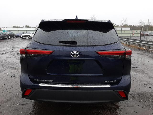 Photo 6 from auction – 2022 TOYOTA HIGHLANDER with VIN 5TDGZRBH0NS237779