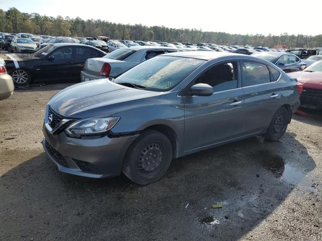 NISSAN SENTRA S 2017 with VIN 3N1AB7AP8HY268043 - Photo from auction