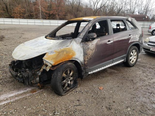 KIA SORENTO LX 2013 with VIN 5XYKTCA61DG325924 - Photo from auction