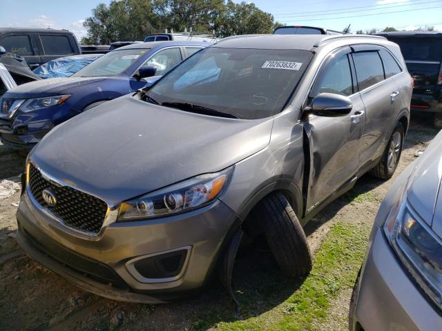 KIA SORENTO LX 2018 with VIN 5XYPGDA52JG369255 - Photo from auction