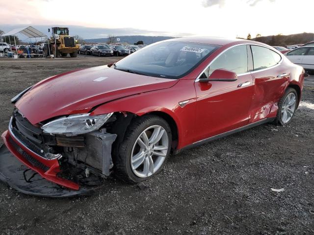 TESLA MODEL S 85 2015 with VIN 5YJSA1H19FF080417 - Photo from auction