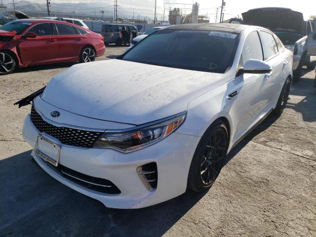 KIA OPTIMA SX 2016 with VIN 5XXGW4L25GG078008 - Photo from auction