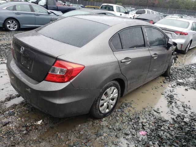 Photo 3 from auction – 2012 HONDA CIVIC LX with VIN 19XFB2F52CE374821