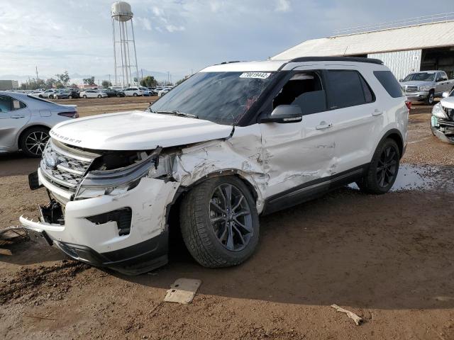 FORD EXPLORER X 2018 with VIN 1FM5K7D85JGA36229 - Photo from auction