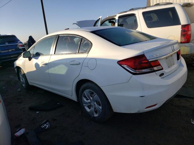 Photo 2 from auction – 2014 HONDA CIVIC LX with VIN 19XFB2F54EE049980